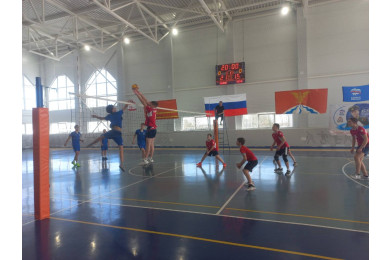 Зональный этап соревнований по волейболу среди юношей и девушек в рамках конкурса - 15